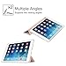 Fintie Case for iPad Air 2 - Lightweight Smart Slim Shell Standing Cover with Translucent Frosted Back Protector Supports Auto Wake/Sleep for iPad Air 2 2014 Model, Rose Gold