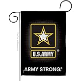 US Army Garden Flag Home Decor Armed Forces Decorations United State American Decorations Military Memorabilia Remembrance Wall Tapestry Retire Outdoor Yard Banner Veteran Memorial Day Gifts Made USA