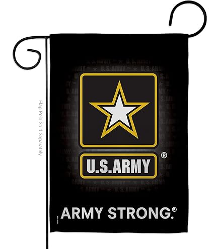 Gartenflagge "Stolzer Soldat / Familie" – Doppelseitig, Wetterfest, 33x47 Cm, Made In USA