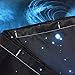 PANDAYAQ African American Shower Curtains Black Theme Durable Waterproof Bath Curtain with 12 Hooks