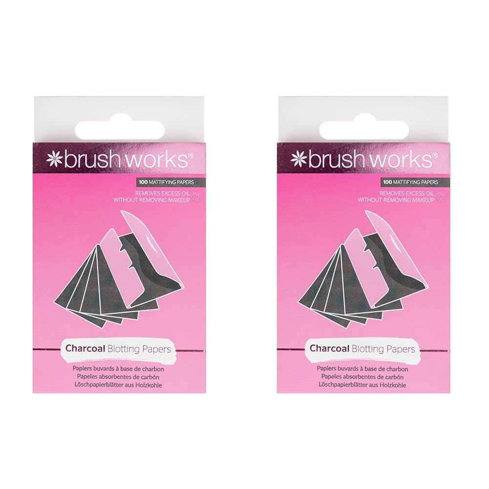 Brushworks Charcoal Blotting Papers (Pack of 2)