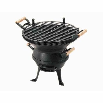 Landmann Grillfass, Schwarz, 37.2 x 37.2 x 10.8 cm
