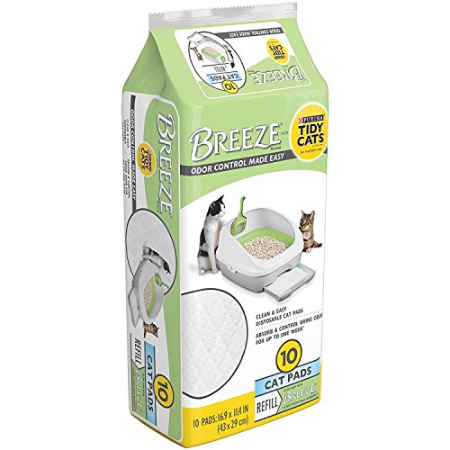 Tidy+Cats+BREEZE+Cat+Pads+Refill+Pack++10+ct.+Pouch++5+Pouches