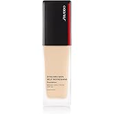 Shiseido Synchro Skin Self-Refreshing Foundation SPF 30, Alabaster 110 - Medium-to-Full Buildable Coverage - Natural Finish, 24-Hour Wear - Water Resistant & Non-Comedogenic - 30 mL