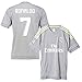 Real Madrid Away Ronaldo Kids #7 Soccer Kit Jersey and Shorts All Youth Sizes (Kids Medium 8-10 years of age)