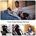 EverPlus Sleep Headphones, Upgraded Sleep Eye Mask Bluetooth 5.0, Wireless Sleep Headphones, Designed with Ultra Thin Speakers & MIC, Super Soft, Washable, Hands-Free Calling, Travel Helper, Idea