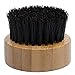 Beard Brush with Travel Case - 100% Horsehair Brush for Beard Oils, Beard Balms, Beard Wax, Dry Beard Oils - Soft Horse Hair with Natural Wood Handle