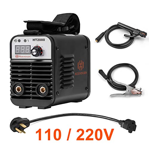 HZXVOGEN 110/220V Welder Dual Volt Arc Stick Welding Machine 60 Duty