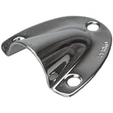 PERKO 0315DP2CHR / Perko Clamshell Vent - 2" x 2" - Chrome Plated Brass
