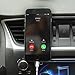 odbo Universal Magnetic Air Vent Car Mount Holder Clip for iPhone Android Smartphones, (Jet Black)