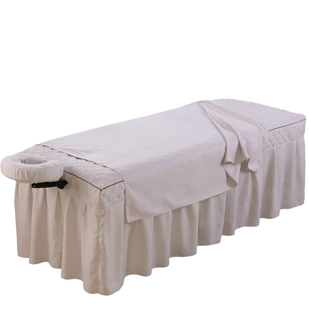 Best 3-piece flannel massage table sheet set