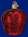 Old World Christmas Fruit Selection Glass Blown Ornaments for Christmas Tree Red Delicious Apple