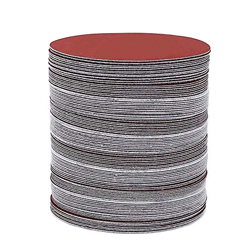 Tool Woodwork - 40ps 3" 75mm-80mm Round Spaper Disk S Sheet Grit 320/400/600/800/1000/1200/1500/2000 Hook Loop Sing Disc For Ser