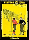Iowa Hawkeyes 2015 Vintage Football Calendar by