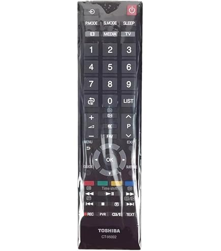 ALLIMITY CT-90344 sostituzione telecomando per Toshiba REGZA TV 32XV733G 32MV732 32RV733 32RV733FC 32RV734 37XV733 40RV733F 32RV733D 40XV733 40MV732 40RV733 40RV733FC 40RV734 40RV734F
