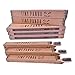 Family Pack of 10 Charcoal Infused Bamboo Toothbrushes - Natural Whitening - Eco-friendly Biodegradable BPA Free Toothbrush Set - Vegan and Cruelty Free