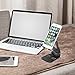 MoKo Foldable Phone/Tablet Stand, 210 Degree Aluminum Desktop Holder Fit with iPhone 11 Pro Max/11 Pro/11, iPad 10.2