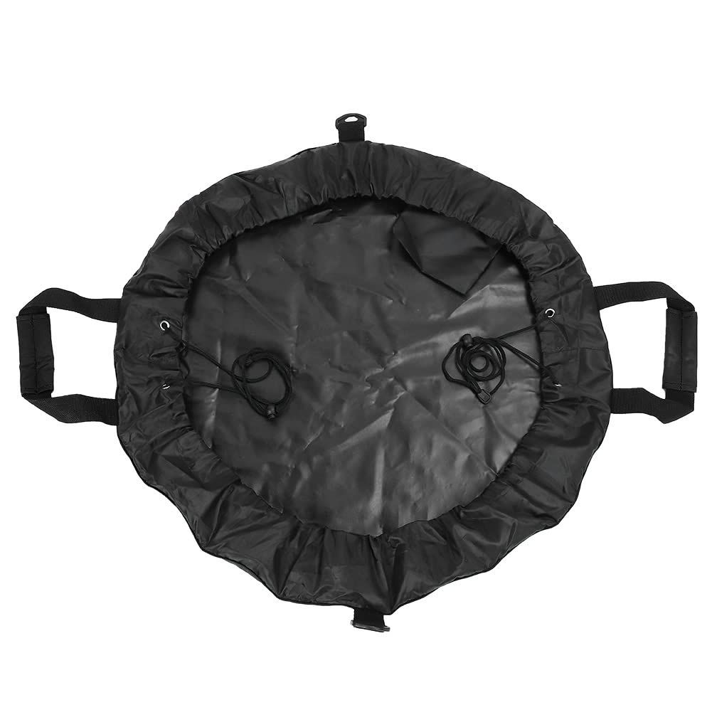 SUNGOOYUE Wetsuit Changing Mat, Oxford Cloth Waterproof Dry-Bag for Surfers Surfing Beach Swim Outdoor Sports(Black)