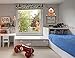 Mozamy Creative Reindeer Christmas Wall Decals - Rudolph Window and Car Decorations