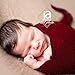 2PCS Set Stretch Wraps Christmas Newborn Photo Props Photography Baby Shoot Knit