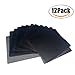 ThreeBulls 12 Pcs 80mm PVC Black PC Cooler Fan Dust Filter Dustproof Case Cover Computer Mesh