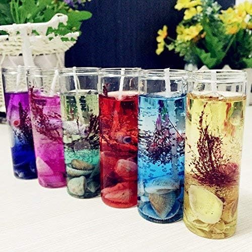 LILYPIN Wax Tealight Candles, Pack of 6, Fruit