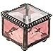 Ring Box Pink Rose Stained Glass Jewelry Box Decorative Keepsake Wedding Engagement Gift J Devlin Box 613