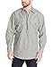 Dickies Men's Long Sleeve Half Zip Logger Shirt