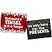 Christmas Photo Booth Props Accessories Kit Party Signs - Set of 12