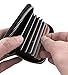 PRIME Best Rfid Blocking Genuine Leather Zipper Wallet Secure for Men & Women Top Stainless Steel Metal Slim Credit Cards Business Minimalist Holds 12 Thin Front Pocket High-grade Card Holder Case