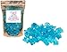 CandyOut Blue Raspberry Rock Candy String Pieces 1 Pound Resealable Bag