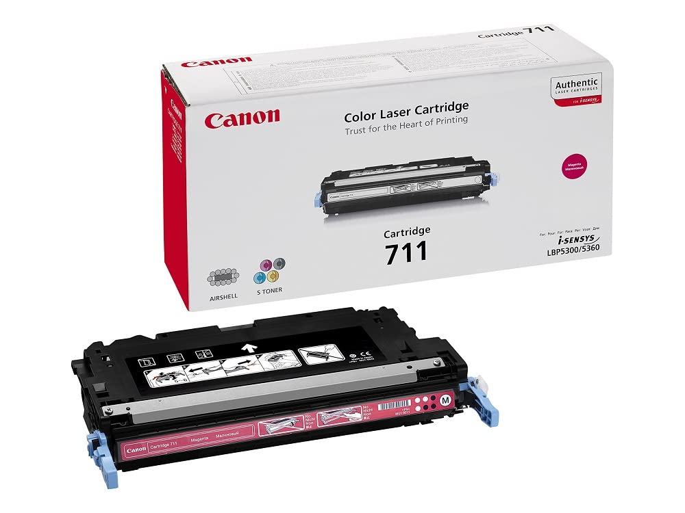 Canon 711 i-sensys LBP 5300 LBP5300 - laser toner cartridge - 1 x magenta - 6000 pages