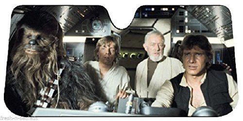 Star Wars Car Sun Shade UV Protector Shield Auto Window Windshield Cooler Truck