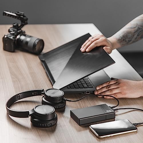 Batterie Externe GC PowerPlay20 20000mAh | 4-Port Power Bank avec 2X USB-C 18W Power Delivery et 2X USB Quick Charge 3.0 Charge Rapide pour iPhone, iPad Pro, Smartphone, Tablet et Autres
