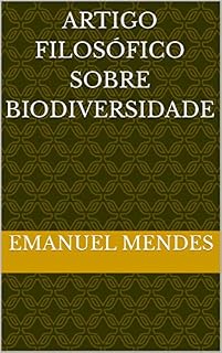 Livro Artigo Filosófico sobre Biodiversidade