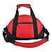 iEquip Duffle Bag, Gym Bag, Heavy Duty Travel Bag Two Tone Sports Bag (Red - small (14