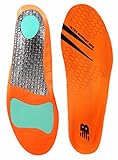 New Balance Insoles 3810 Ultra Support Shoe Insoles, Orange, Medium/M 7-7.5, W 8.5-9 D US