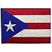 Puerto Rico Flag Embroidered National Emblem Puerto Rican Iron On Sew On Patch