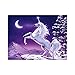 Unicorn 5D Diamond Painting, Staron Drill DIY Diamond Painting Rhinestone Painting Craft Cross Stitch Kit 5D Diamond Painting Embroidery Art Home Wall Decor (Unicorn)