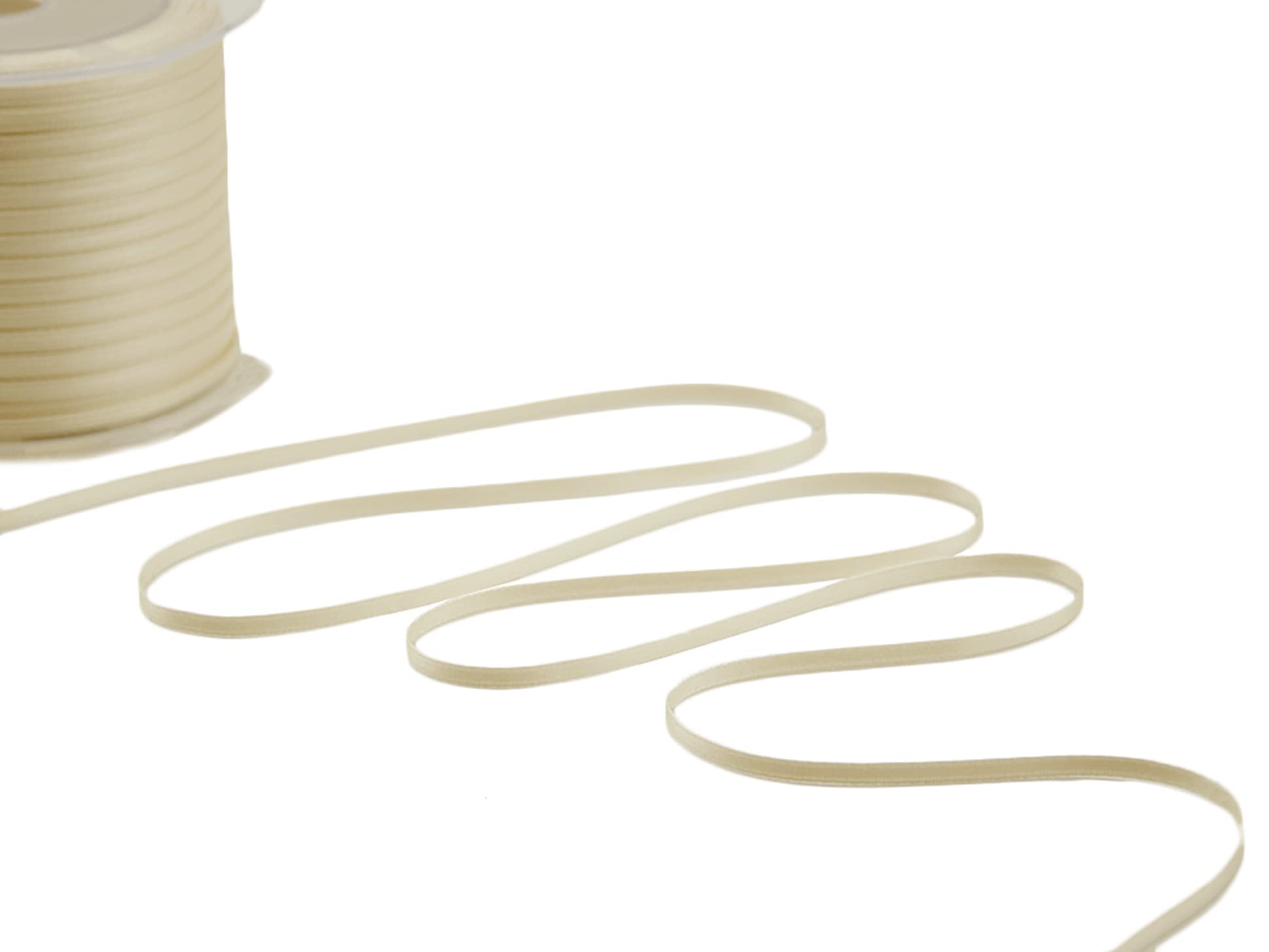 Furlanis Ribbon, Satin, Ivory (RAL 1013), 3 mm x 100 m