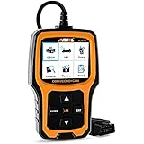 ANCEL AD410 Enhanced OBD II Vehicle Code Reader Automotive OBD2 Scanner Auto Check Engine Light Scan Tool (Black/Yellow)