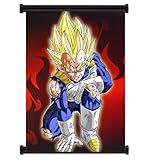Dragon Ball Z Vegeta Anime Fabric Wall Scroll Poster (16