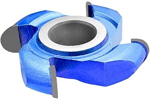 CO-CUTTNER Shaper Cutters Carbide Tipped with 4-Wing Convex Semi-Round, Customizable Radius from 1/8" to 1" with Bore 3/4" 1"