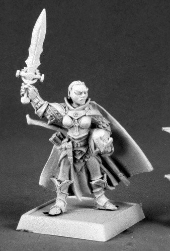 Reaper Seelah, Iconic Female Paladin #60019 Pathfinder Miniatures Unpainted by Reaper