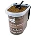 Paw Prints 37913 Plastic Pet Food Bin, 15 lb, 12.5