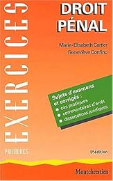 Exercices pratiques, droit pénal