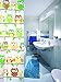 kieragrace Printed PEVA Shower Curtain, 70 by 72-Inch, Owls