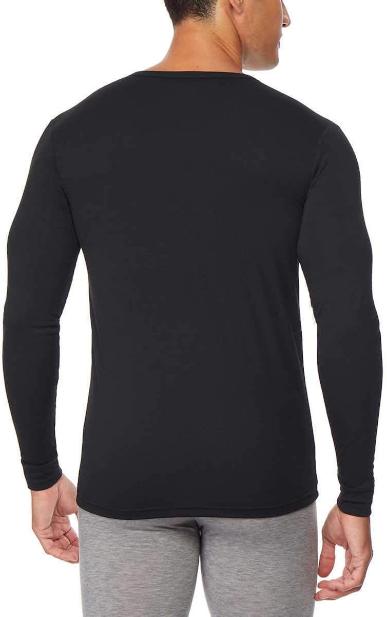 32 DEGREES Heat Men's Long Sleeve Crew Neck Tee at  Men’s Clothing store