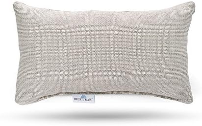 Blue Oak Outdoor Hybrid Smoke Sunbrella Lumbar Pillows 2 pack