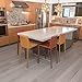 Cali Bamboo - Solid Wide Click Bamboo Flooring, Vintage Moonlight Gray - Sample Size 8